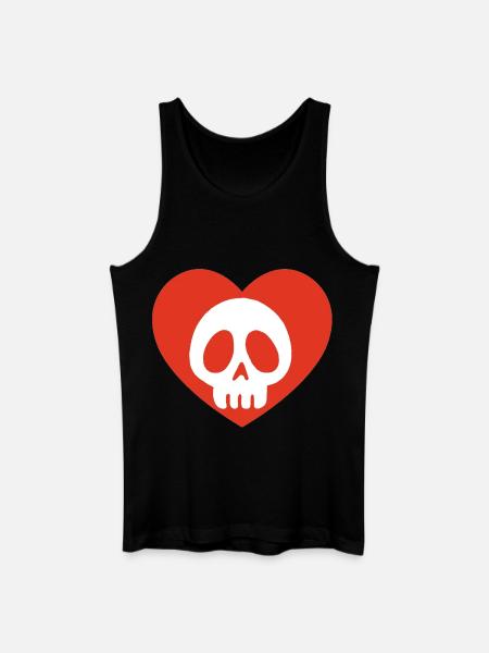 Mortal Love - Men’s Organic Tank Top - black
