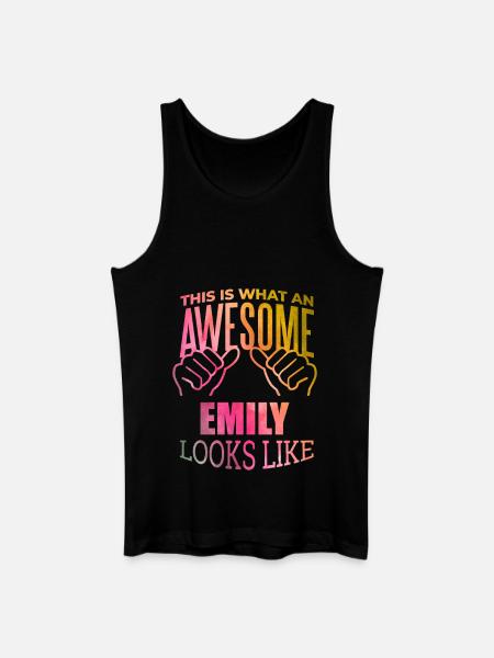 Emily - Men’s Organic Tank Top - black