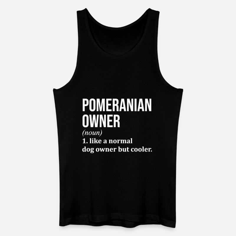 Pommern - Männer Bio Tank Top - Schwarz