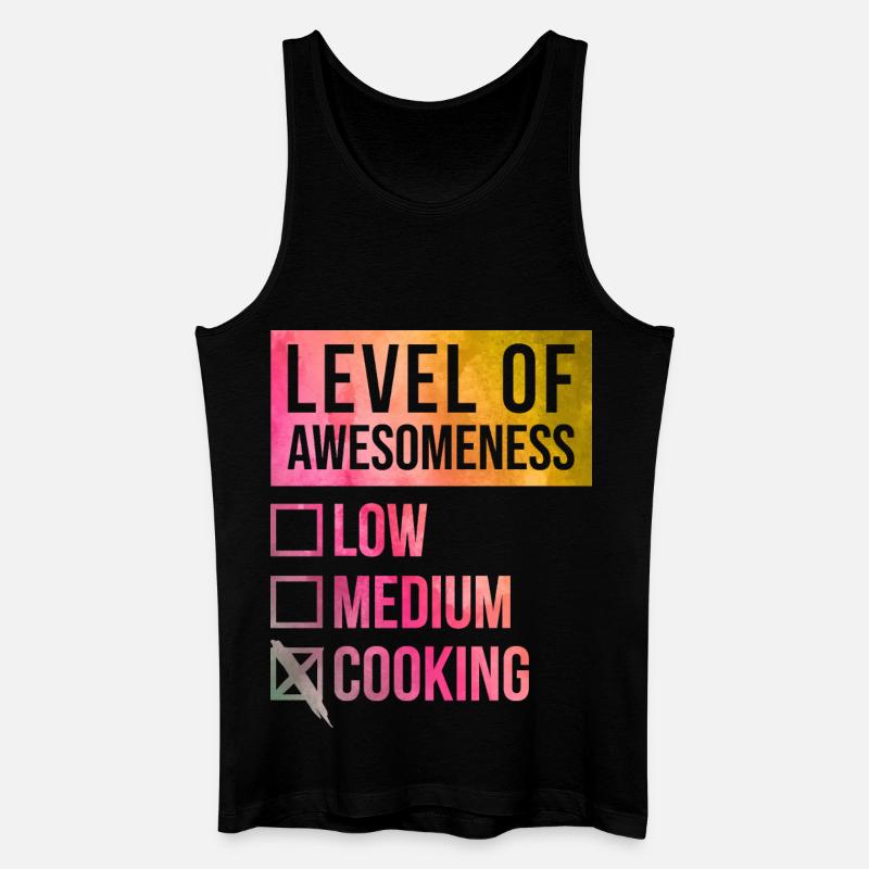 Chefkoch - Männer Bio Tank Top - Schwarz