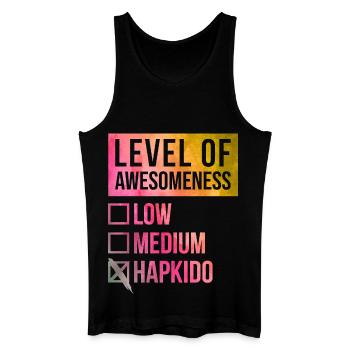 hapkido - Männer Bio Tank Top - Schwarz - Vorne