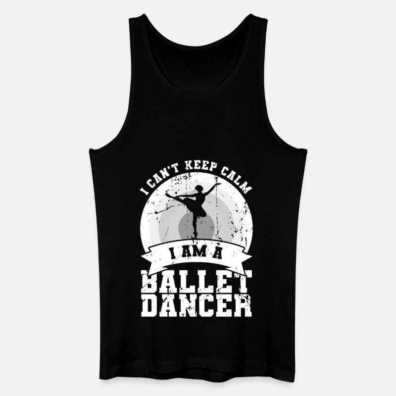 I'm a ballet dancer - Men’s Organic Tank Top - black