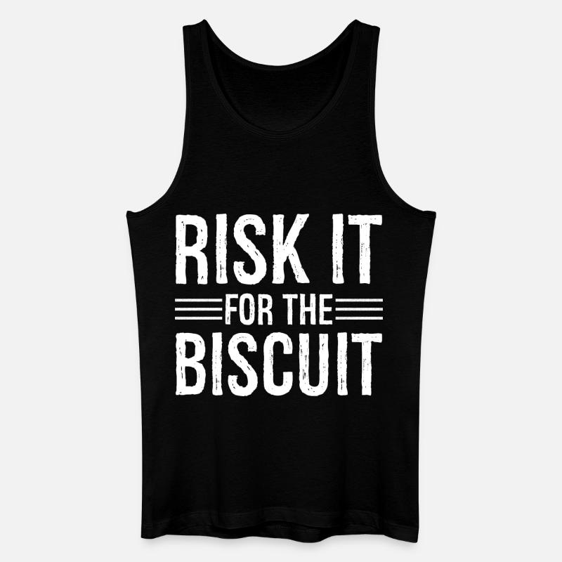 Risquez-le pour le biscuit - Débardeur bio Homme - noir