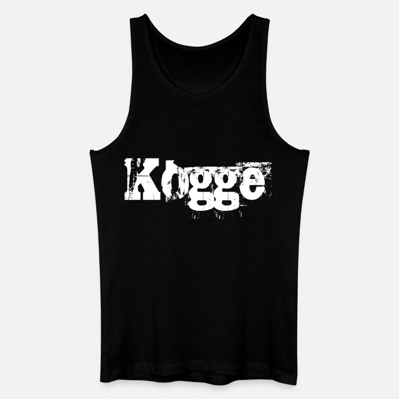 Kogge - Männer Bio Tank Top - Schwarz