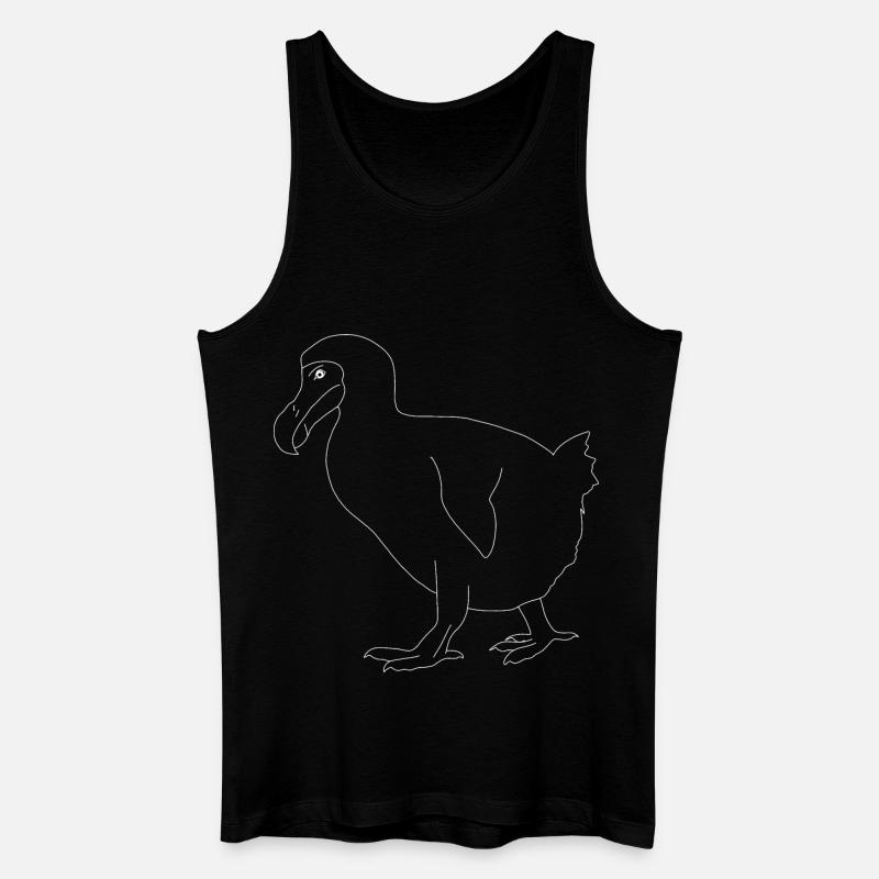 Dodo - Männer Bio Tank Top - Schwarz