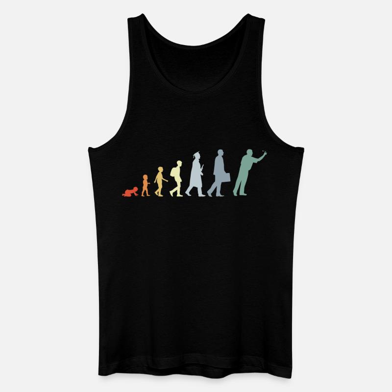 Darter Evolution - Men’s Organic Tank Top - black