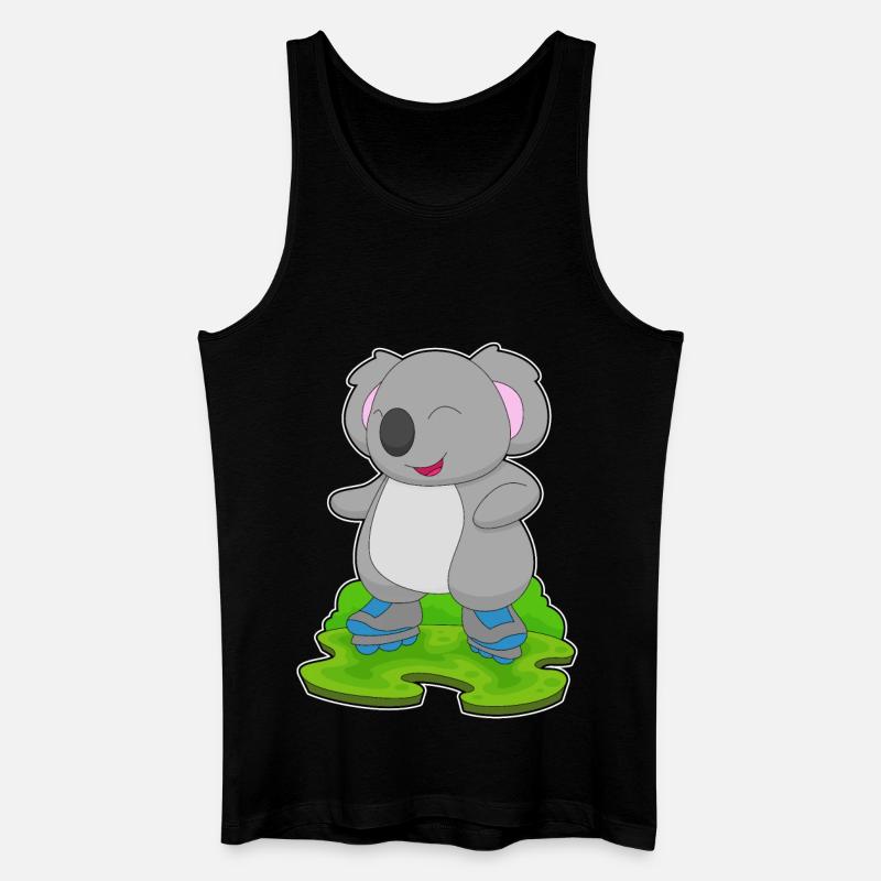 Koala Inline skating Inline skates - Men’s Organic Tank Top - black
