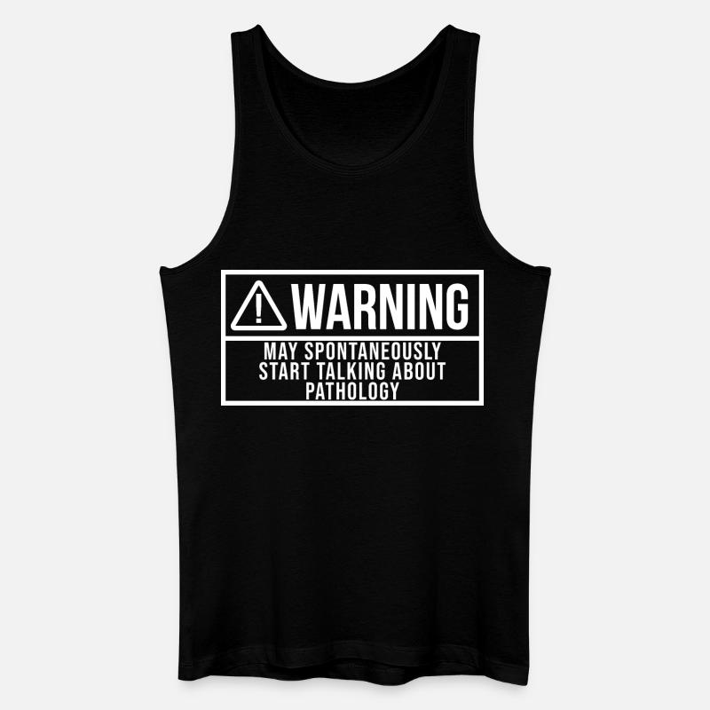 Pathologie - Männer Bio Tank Top - Schwarz