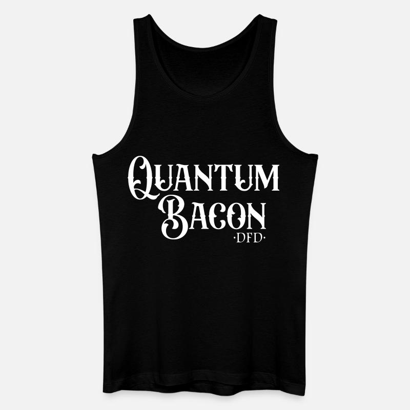 Quantum Bacon - Men’s Organic Tank Top - black