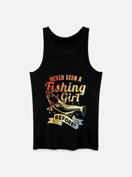 Angel Mädchen - Männer Bio Tank Top - Schwarz