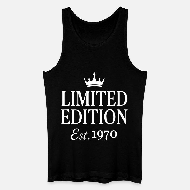 Edition limitée Est 1970 - Débardeur bio Homme - noir
