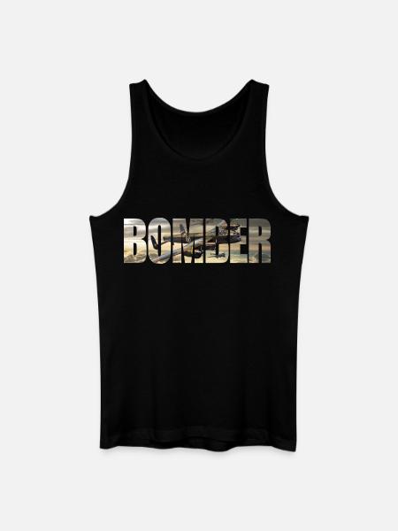 Bomber Avro Lancaster - Men’s Organic Tank Top - black