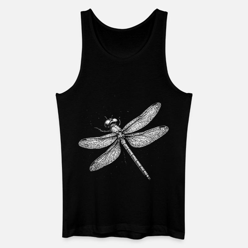Dragonfly - Men’s Organic Tank Top - black