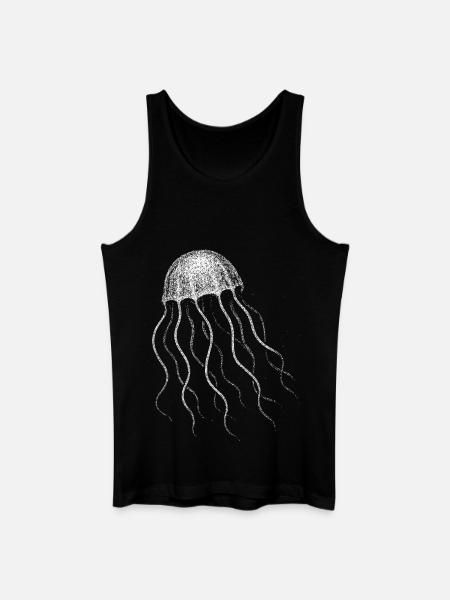 Méduse - Débardeur bio Homme - noir