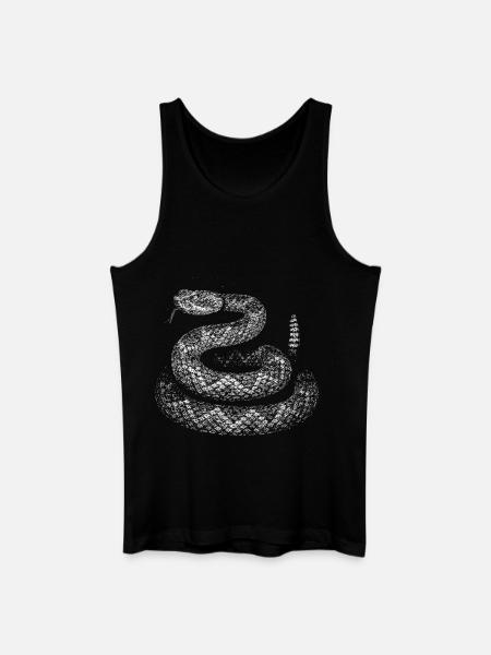 Snake - Men’s Organic Tank Top - black