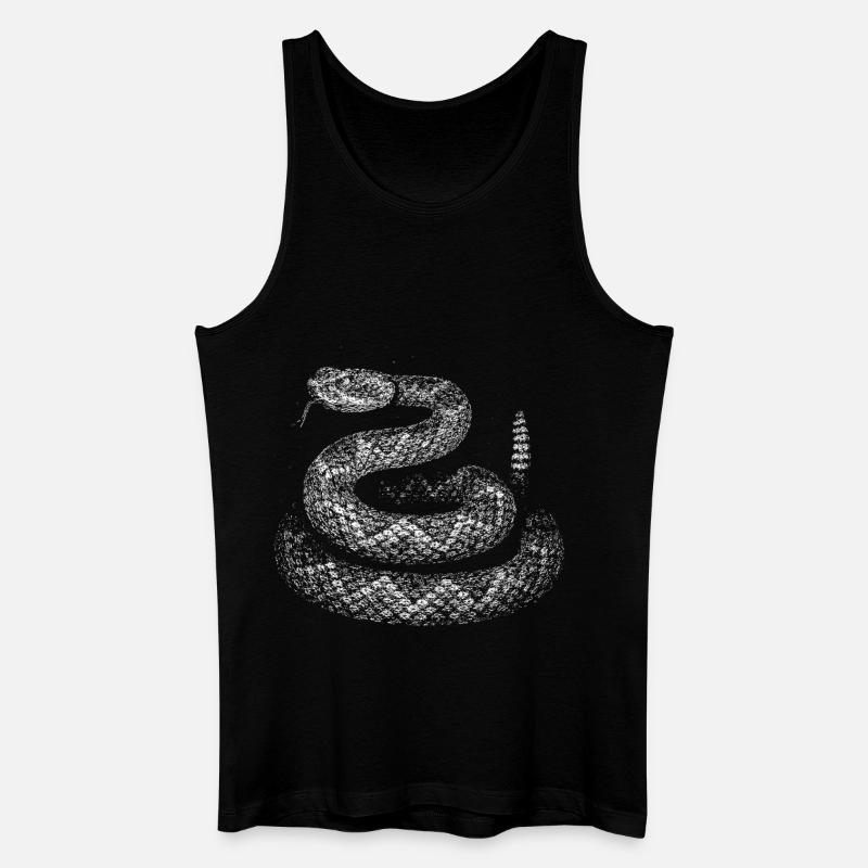 Snake - Men’s Organic Tank Top - black