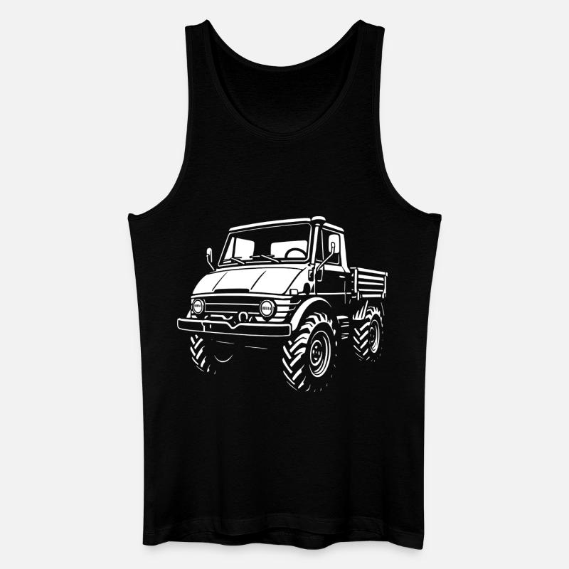 Kraftpaket mit Kultstatus - Männer Bio Tank Top - Schwarz