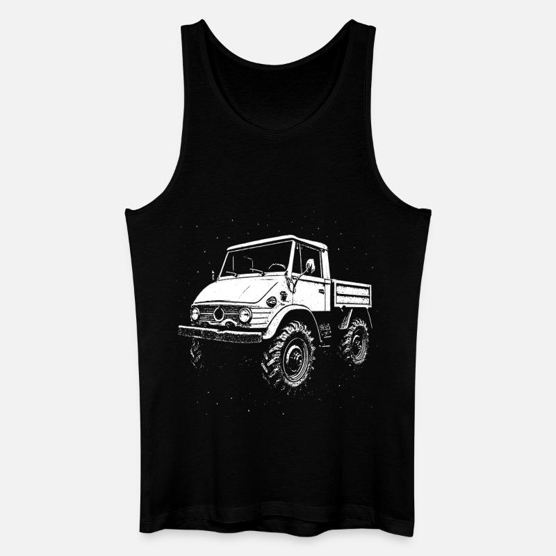 Kraftpaket mit Kultstatus - Männer Bio Tank Top - Schwarz