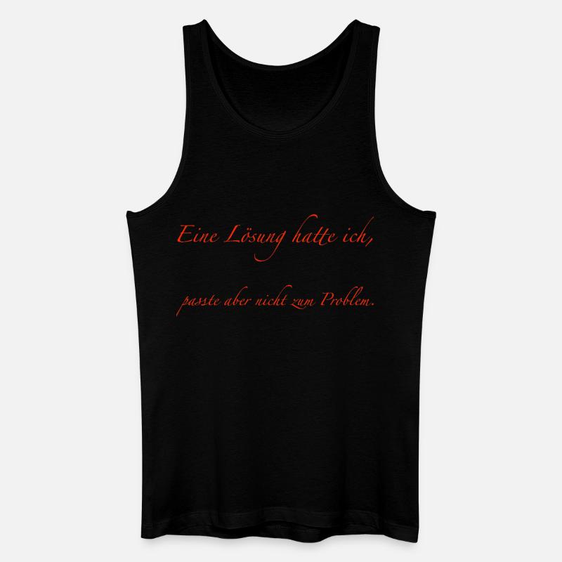 I had a solution - Men’s Organic Tank Top - black