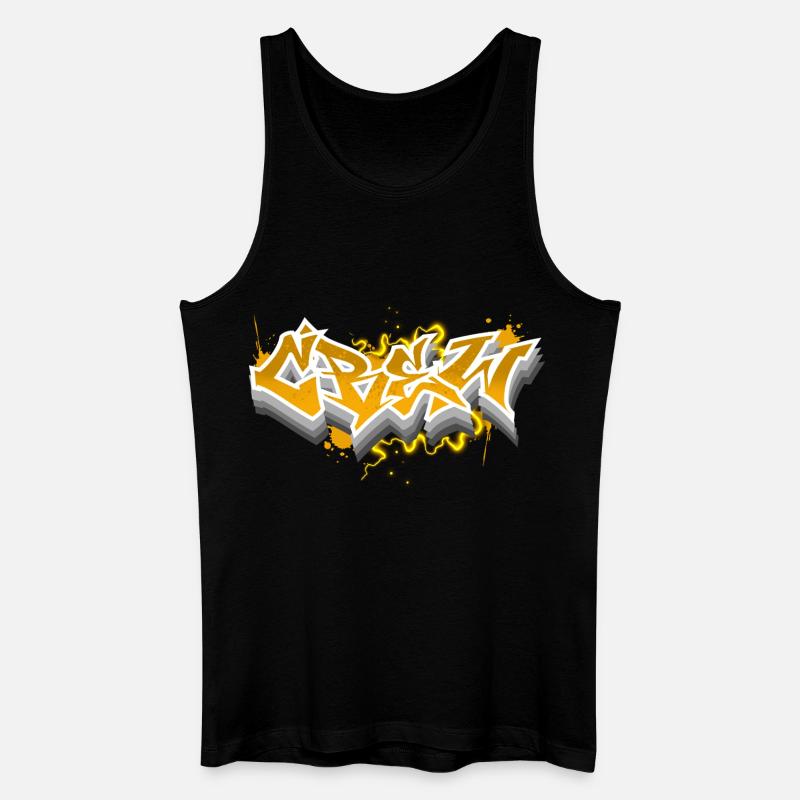 Crew - Männer Bio Tank Top - Schwarz