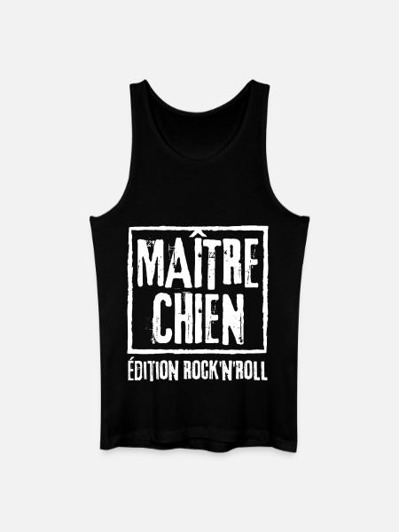 Master Dog Rock Edition - Men’s Organic Tank Top - black