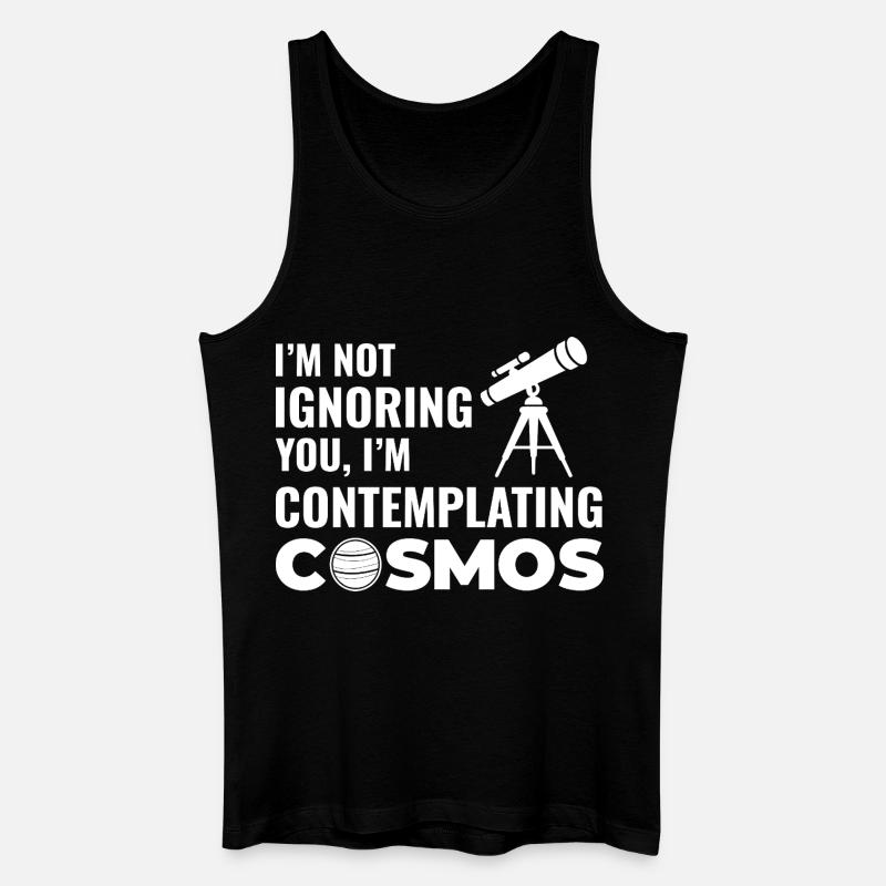 Astronomy Solar System Design  - Men’s Organic Tank Top - black