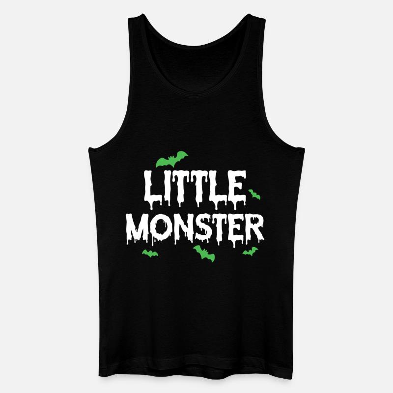 Kleines Monster - Männer Bio Tank Top - Schwarz