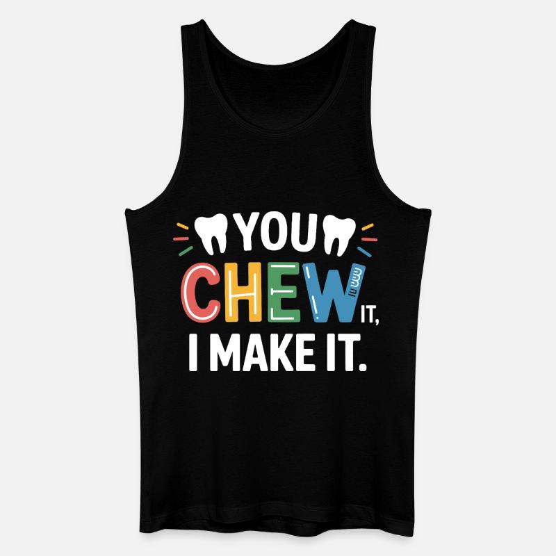 Dentalkeramik Techniker Kunst - Männer Bio Tank Top - Schwarz