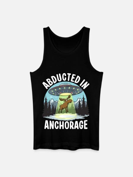 Kidnappé à Anchorage - Débardeur bio Homme - noir