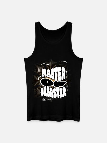Master of Disaster - Men’s Organic Tank Top - black