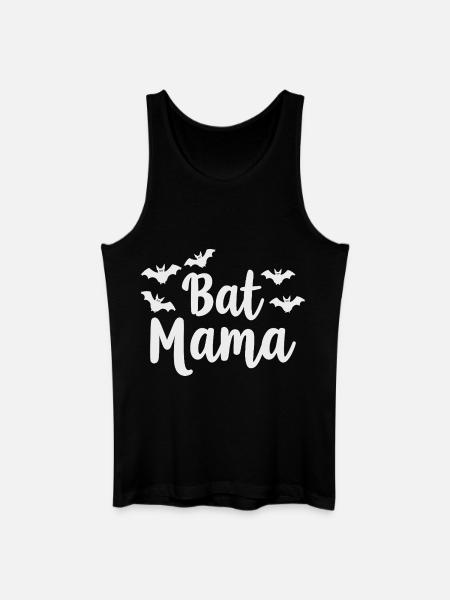 Bat Mama – Bat Mother Statement - Men’s Organic Tank Top - black