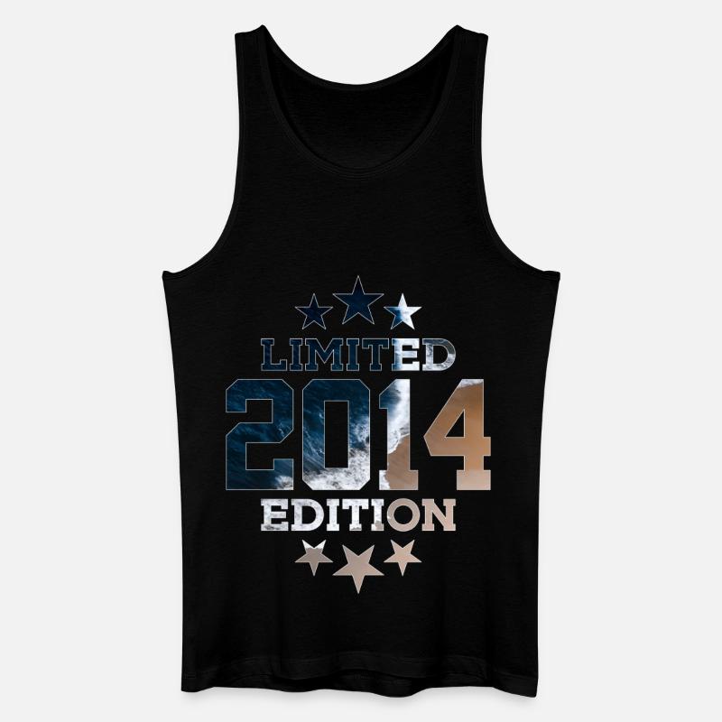 ÉDITION LIMITÉE 2014 12E ANNIVERSAIRE - Débardeur bio Homme - noir