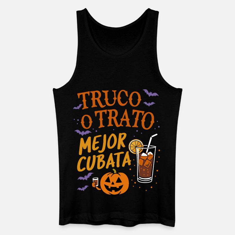 Süßes oder Saures Beste Cubata - Männer Bio Tank Top - Schwarz