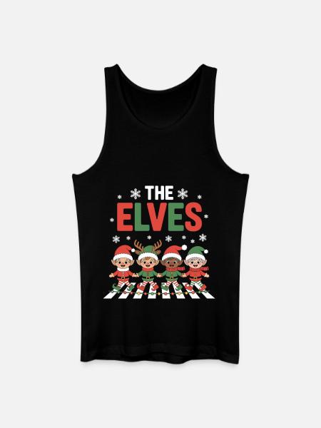 The Elves Pageant - Men’s Organic Tank Top - black