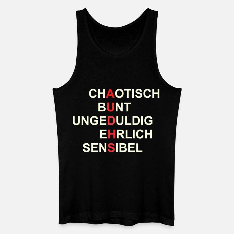 AUDHS Visibly different. Visible I. - Men’s Organic Tank Top - black