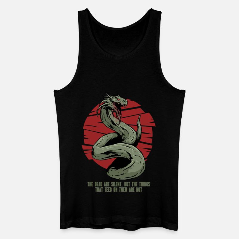 Basilisk Mythological Creatures - Men’s Organic Tank Top - black
