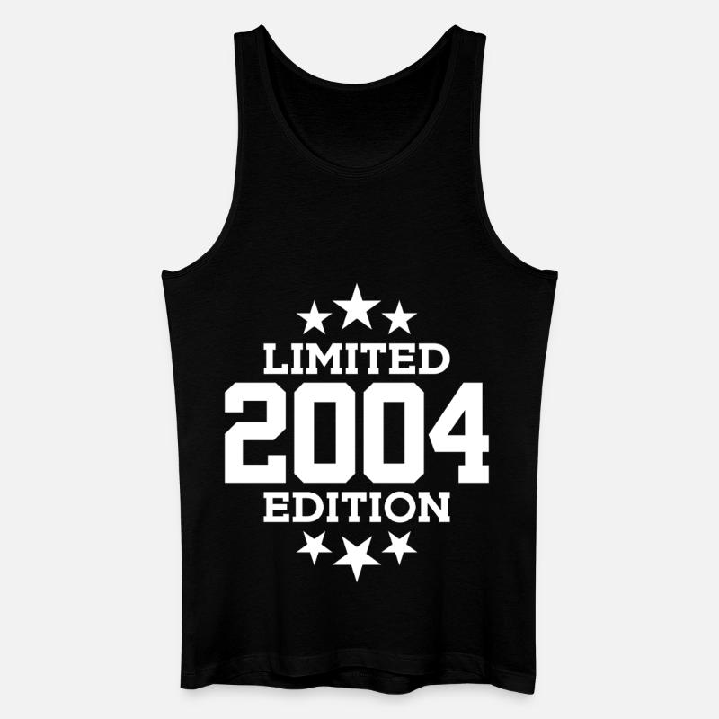 ÉDITION LIMITÉE 2004 22E ANNIVERSAIRE - Débardeur bio Homme - noir