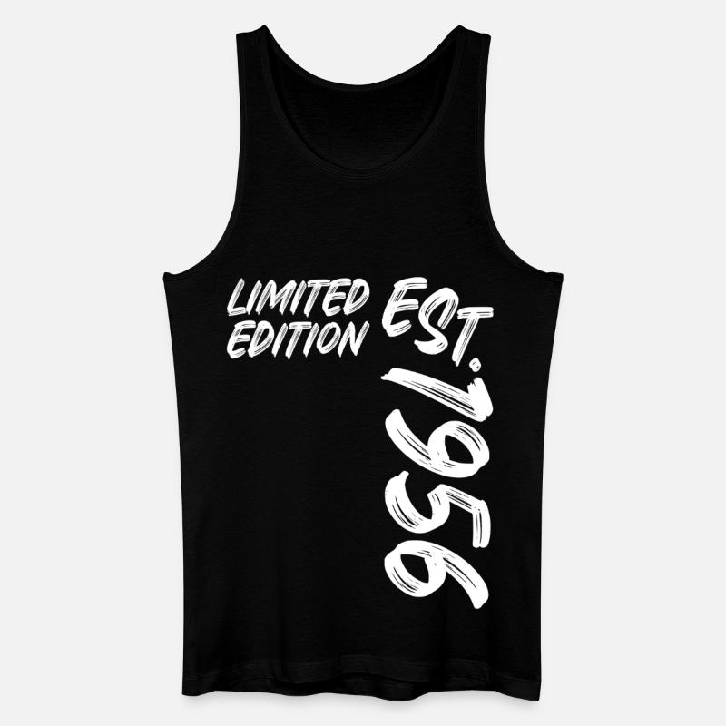 Limited Edition Est. 1956 - Männer Bio Tank Top - Schwarz