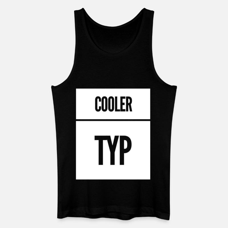 Cool Guy Funny Saying - Men’s Organic Tank Top - black