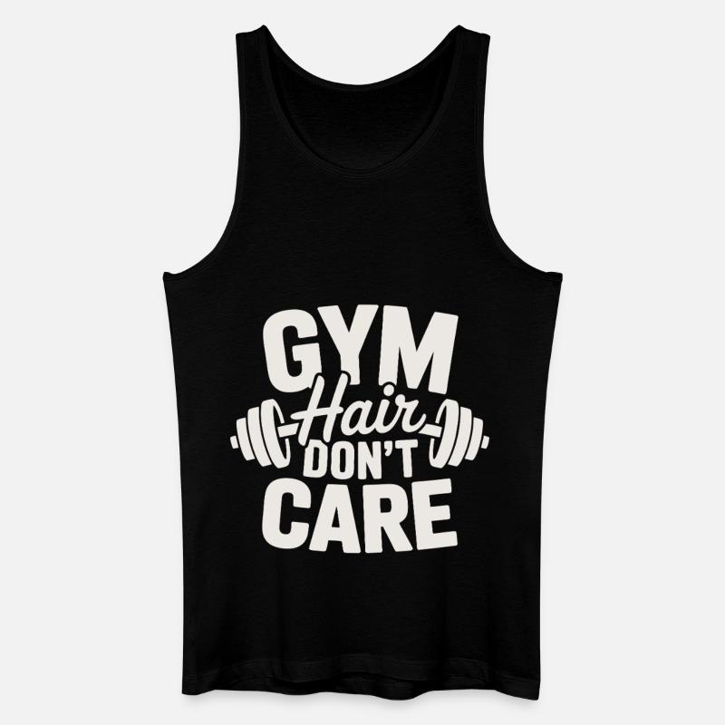 Gym - Männer Bio Tank Top - Schwarz