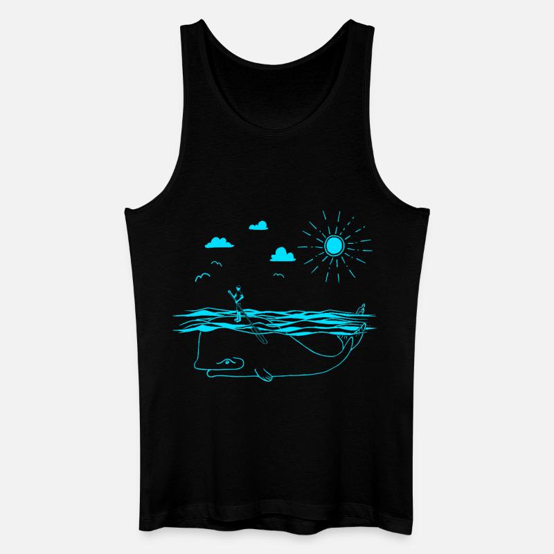 SUP - Männer Bio Tank Top - Schwarz