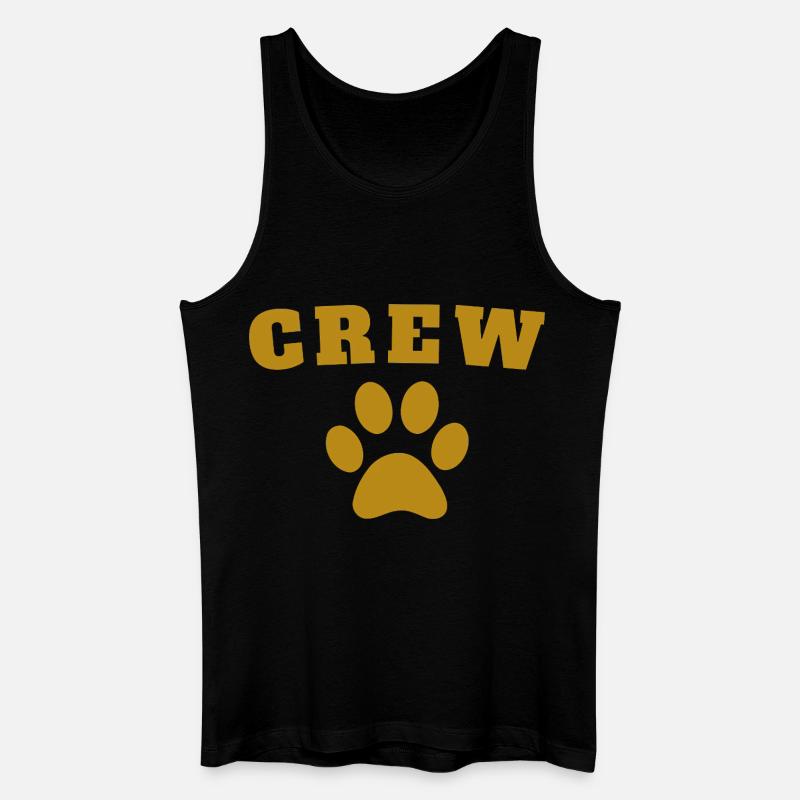 Crew Dog - Männer Bio Tank Top - Schwarz