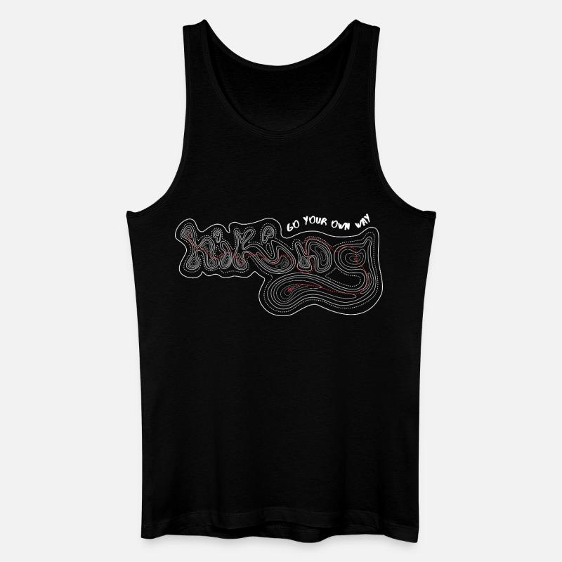 Outdoor - Männer Bio Tank Top - Schwarz