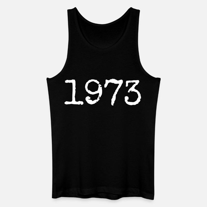 Legendär seit 1973 - Männer Bio Tank Top - Schwarz