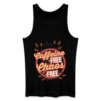 Kaffeeentzug Koffeinfrei Ex-Kaffeetrinker - Männer Bio Tank Top - Schwarz - Vorne