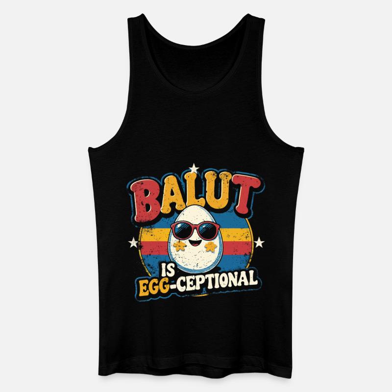 Balut Is Egg-Ceptional Philippines - Men’s Organic Tank Top - black