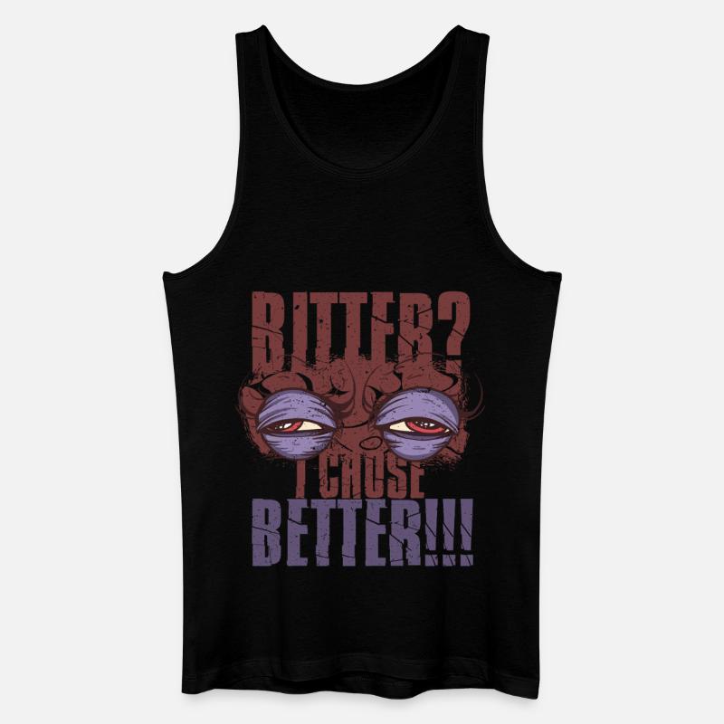 Coffee withdrawal decaffeinated ex-coffee drinker - Men’s Organic Tank Top - black