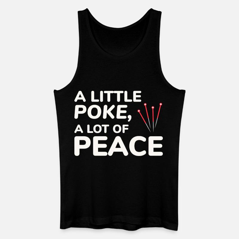 Licensed TCM Practitioner Expert Calming - Men’s Organic Tank Top - black