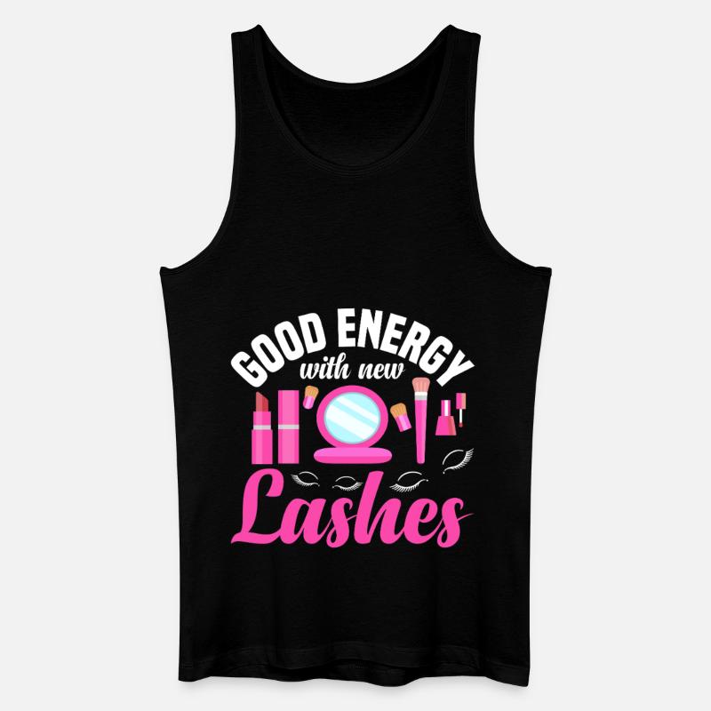Lash Tech Supplies Eyelash Technician - Men’s Organic Tank Top - black