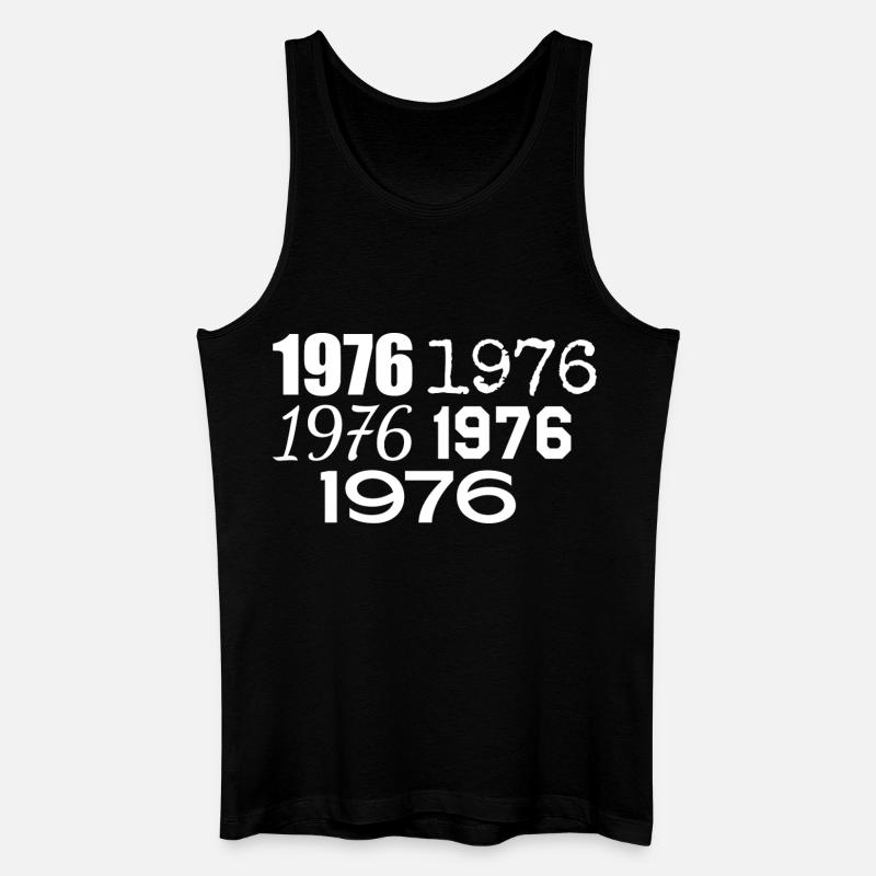 1976 - Men’s Organic Tank Top - black